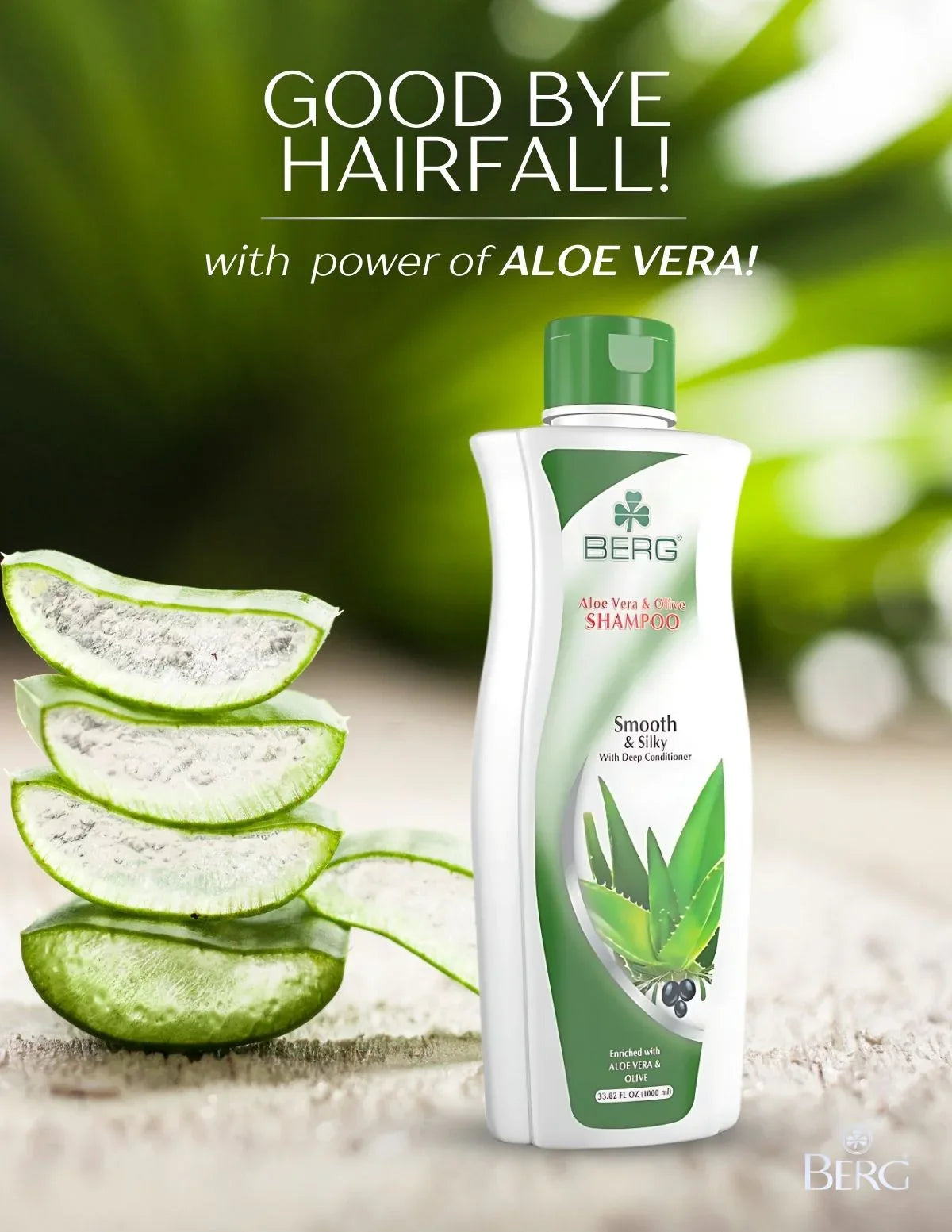 Berg Shampoo Aloe Vera & Olive - berg.pk