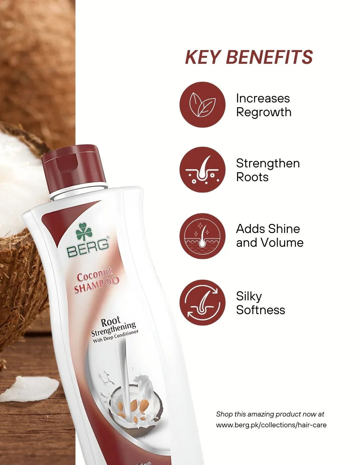 Berg Shampoo Coconut - berg.pk