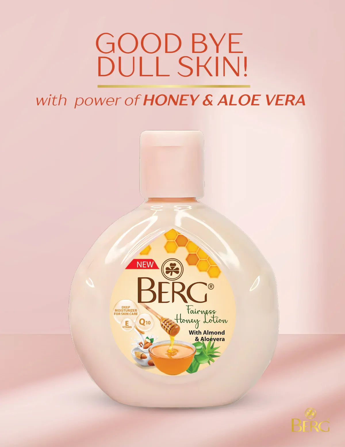 Berg Fairness Honey Lotion - berg.pk