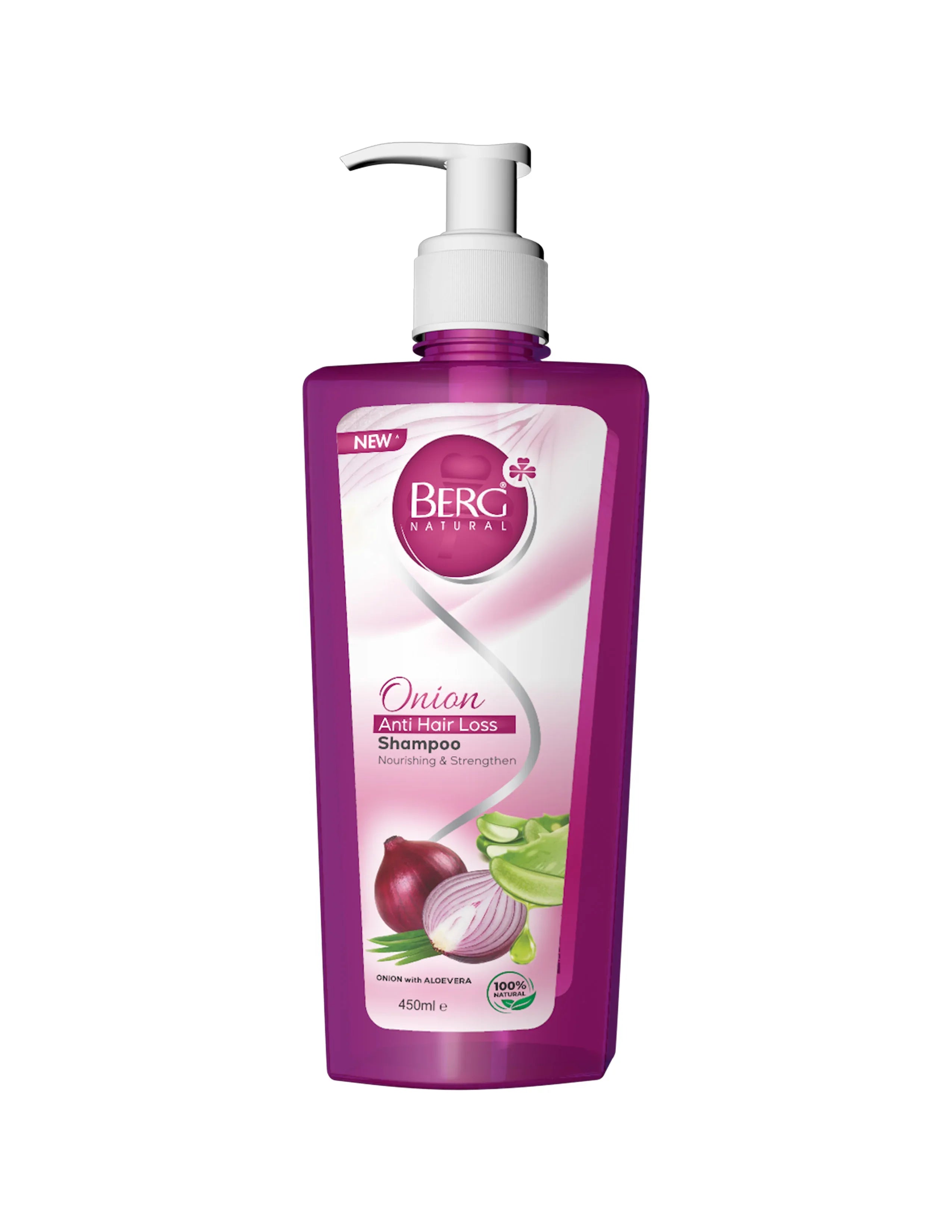Berg Natural Onion Shampoo - berg.pk